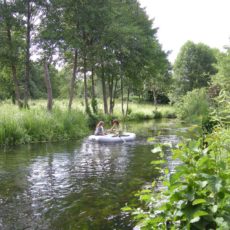 Ponton-plynie=rzeka-Kosna